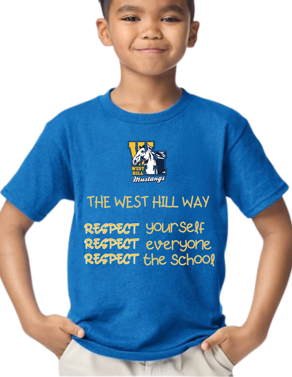 WHE Royal T Shirt - The West Hill Way - Youth & Toddler