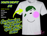 Bubble Gum Youth Baseball T Shirt