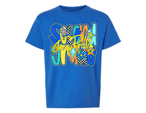 TR Royal Cotton T Shirt - Terry Redlin Elementary SECOND GRADE - Adult & Youth