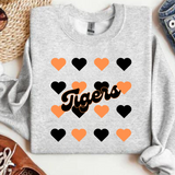 Wholesale School Spirit Sweatshirt Tigers - Ash