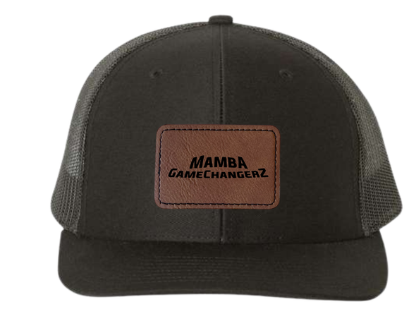 MB Snapback Mesh Trucker Hat with Laser Engraved Patch - Adult