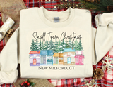 Wholesale Small Town Christmas Custom City/State Sweatshirt