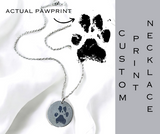 Wholesale Custom Handwriting / Paw Print / Fingerprint / Picture Stainless steel Necklace