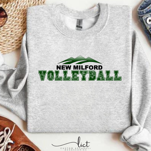 Volleyball Sweatshirt New Milford Wave Volleyball