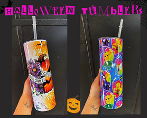 Wholesale | 4 pk | Halloween Themed Tumblers