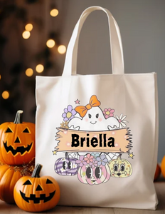 Wholesale | Halloween Candy Tote Bag Personalized with Name