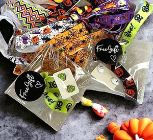 Wholesale | 20 packs | Halloween Hair Tie and Earring Free Gift Packs