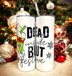 Wholesale | 4 | Dead Inside but Festive Tumblers