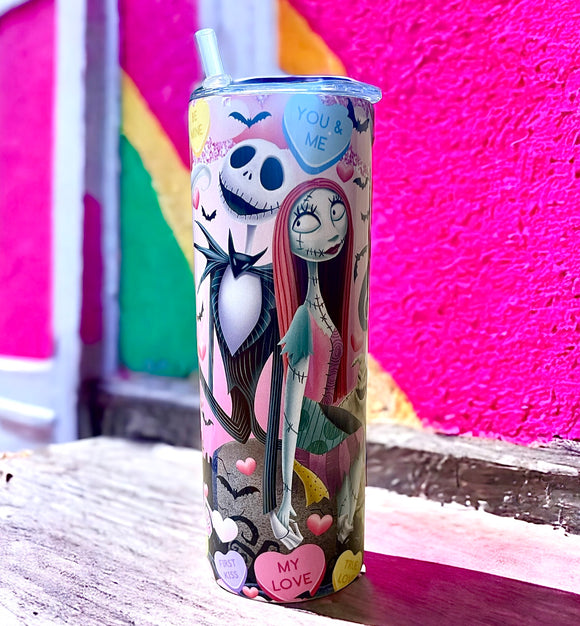 Wholesale |4| Jack and Sally Valentine's Day Love Tumblers