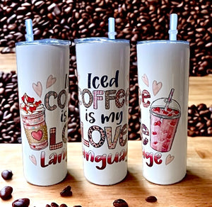 Wholesale |4| Iced Coffee is my Love Language Tumblers