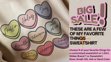 Wholesale | A Few of My Favorite Things Conversation Hearts Sweatshirt