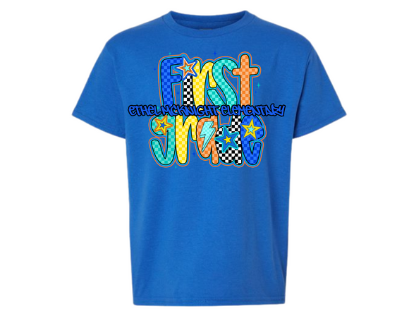 EMK Royal Blue T Shirt - First Grade