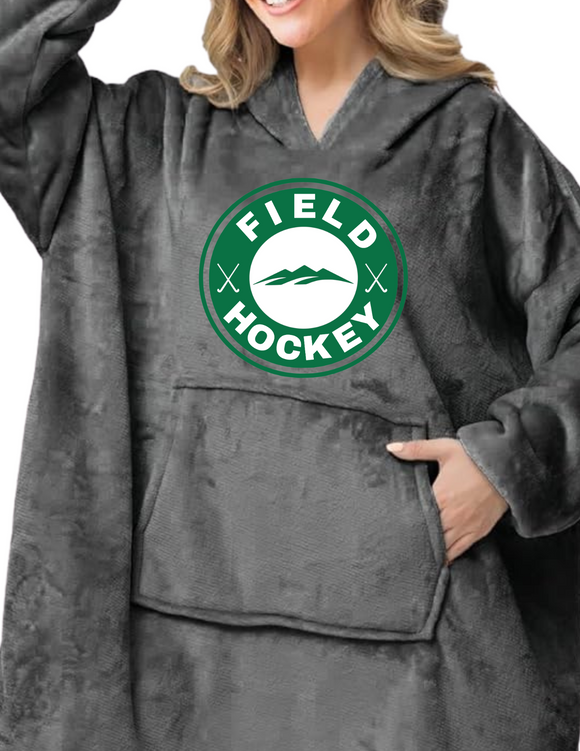 NMHS Greenwave Field Hockey SB Logo Snuggie One Size Fits all