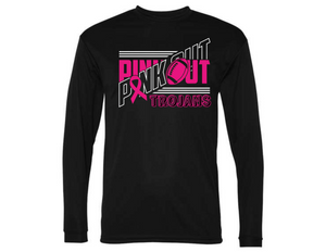 TRO Pink Out Block Long Sleeve Dryfit T - Youth & Adult