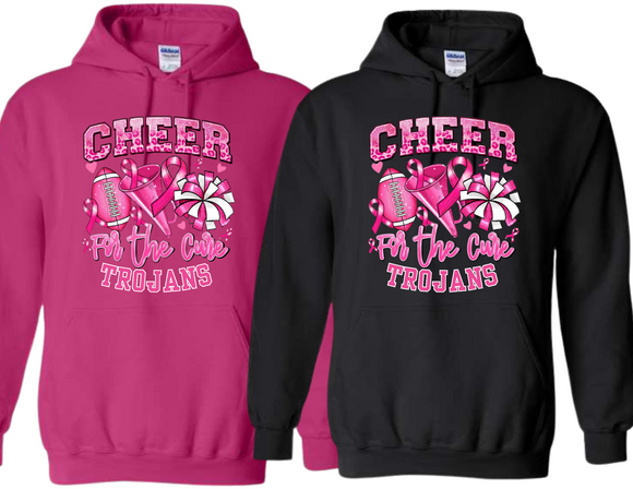 TRO Cheer for the Cause Hoodie - Youth & Adult