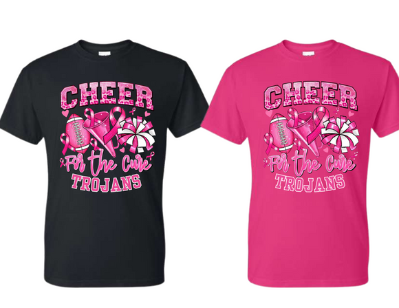 TRO Cheer for the Cause T Shirt - Youth & Adult