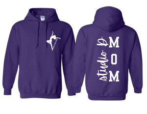 STU Studio D Dance Mom Custom Name Purple Hoodie - Youth & Adult