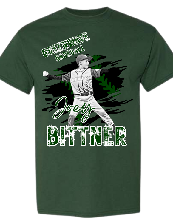 HOW Custom Baseball Player Tee – Featuring Your All-Star