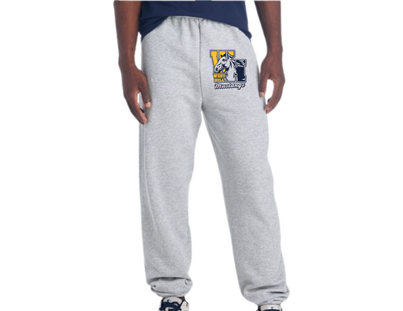 WHE Ash Gray Sweatpants- West Hill Elementary Logo Youth & Adult