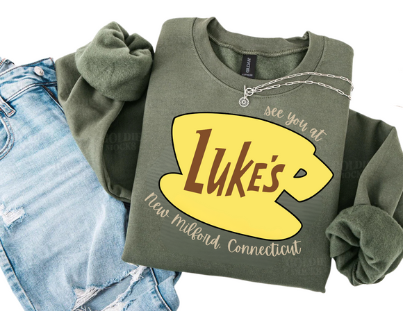 Luke’s Diner “See You in New Milford, CT” Sweatshirt – Gilmore Girls Festival Edition