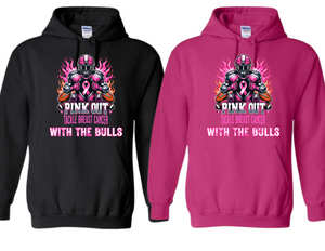 BULL Pink Out With The BULLS Hoodie - Youth & Adult