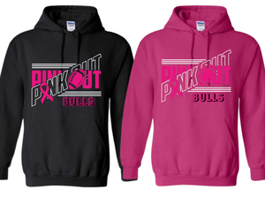 BULL Pink Out BULLS Hoodie - Youth & Adult