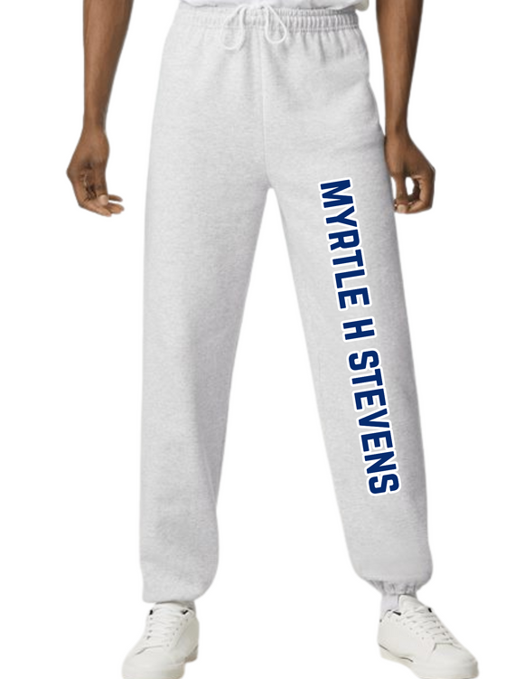 MHS Myrtle H Stevens Sweatpants Sport Gray - Youth & Adult
