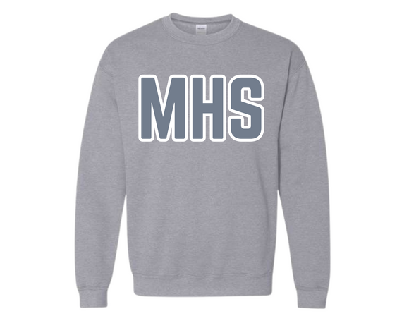 MHS MHS Sweatshirt Sport Gray - Youth & Adult
