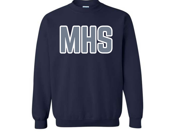MHS MHS Sweatshirt Navy - Youth & Adult