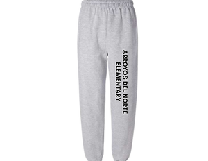 ADNE Sport Gray Sweatpants Arroyos in Black- Youth & Adult