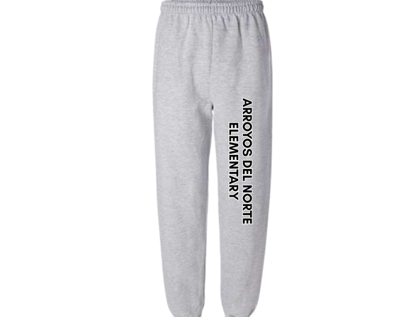 ADNE Sport Gray Sweatpants Arroyos in Black- Youth & Adult