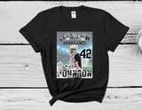 Custom Baseball Card Photo Tee
