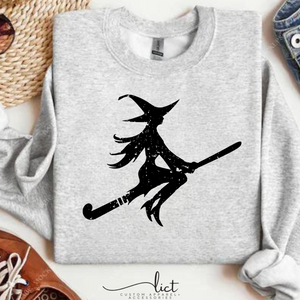 Field Hockey Flying Witch Sweatshirt