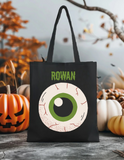 WS Halloween Candy Trick or Treat Tote Bag Personalized with Name