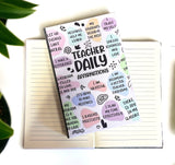 Wholesale |4| Nurse or Teacher Daily Affirmation Notebook