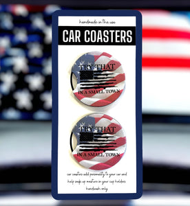 Wholesale | 3 packs | Try that in a small town car coasters