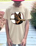 Baseball Dog Breed Custom T Shirts
