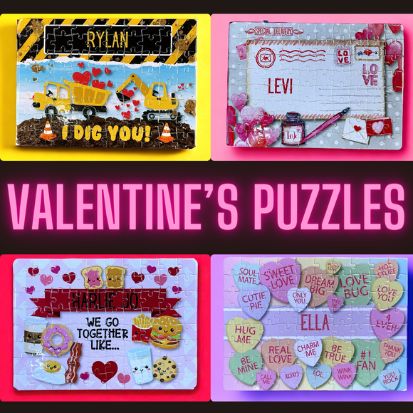 Wholesale | Valentine's Kids Puzzles