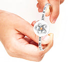 Live By The Sun, Love By The Moon Custom Cuff Bracelet