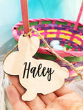 Wholesale | 1 pc | Easter Bunny Basket Name Tag