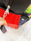 Wholesale | Backpack Tags - Assorted Wood/Acrylic