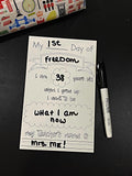 wholesale |First/Last Day of School Wipeable Sign - Dry Erase Board