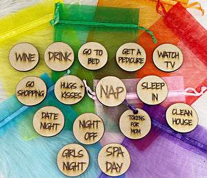 1 set of 15 | Mother's Day Tokens