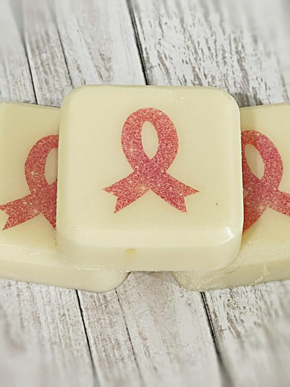 Wholesale | 6 packs | Cancer Awareness Ribbon Soap