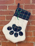 Pet Stocking Customized with Name Patch