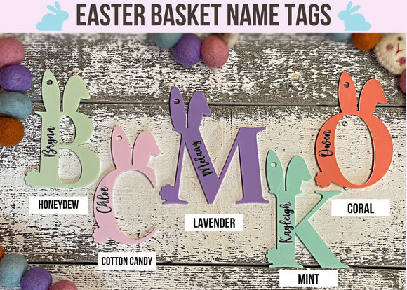 Wholesale | 1 pc | Easter Bunny Acrylic Name Tags