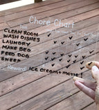 Wholesale | Chore Chart Acrylic
