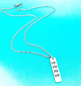 WHOLESALE |  | EFF YOU SEE KAY Necklace