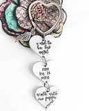 Wedding Bouquet Memorial Charm, Rear View Mirror Charm, Memorial Keychain - Lasting Impressions CT