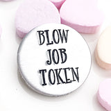 Naughty Love Sex Tokens, Blow Job Token, Anal Sex Token, Adult Love Tokens, Sex Coupons for Him - Lasting Impressions CT